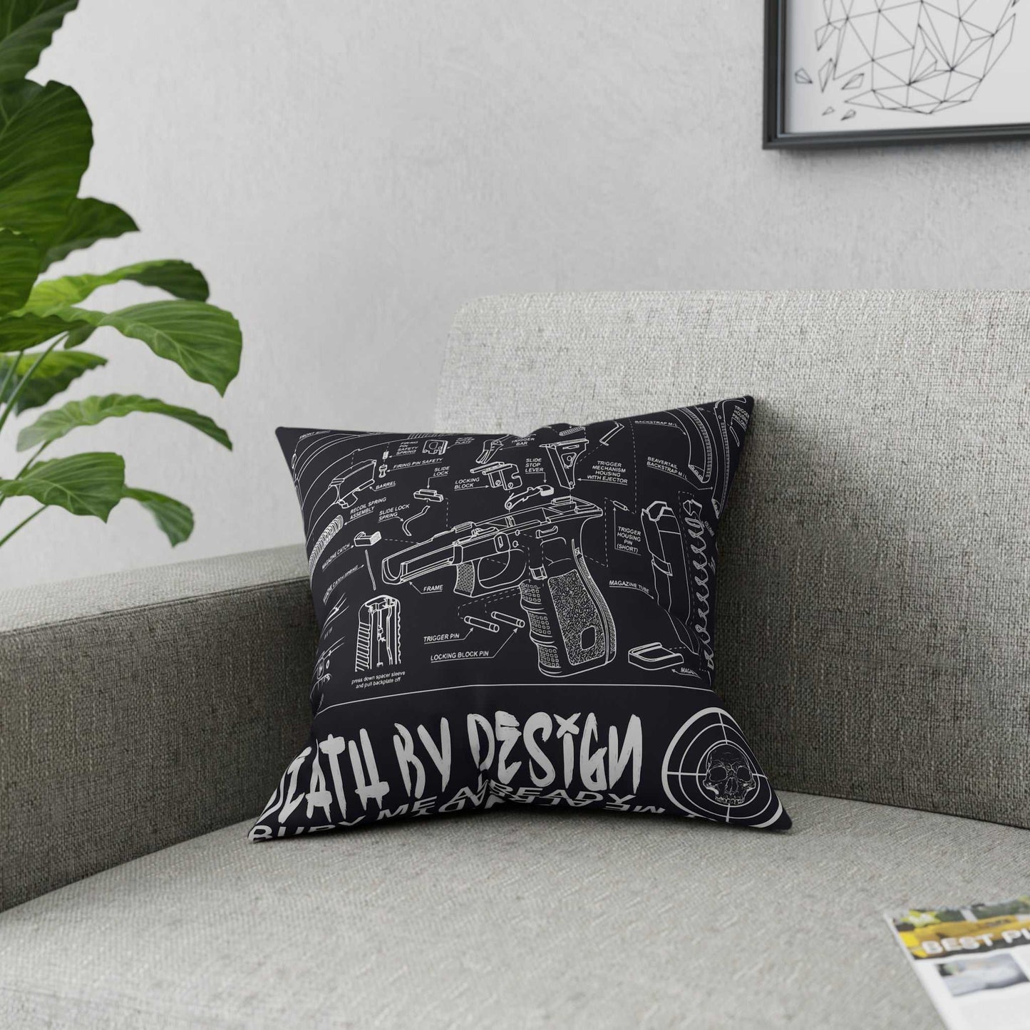 BMA PILLOW - DEATH BY DESIGN