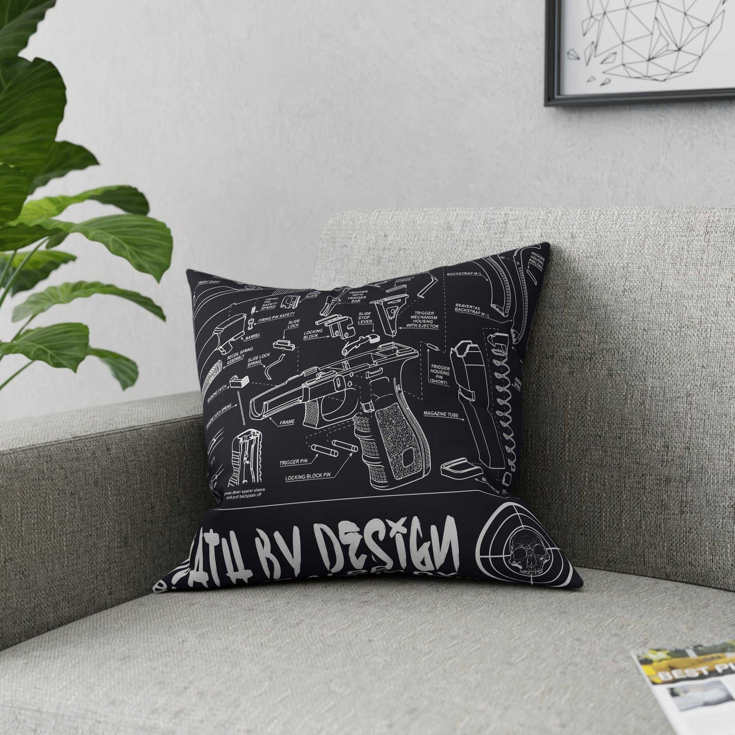 BMA PILLOW - DEATH BY DESIGN