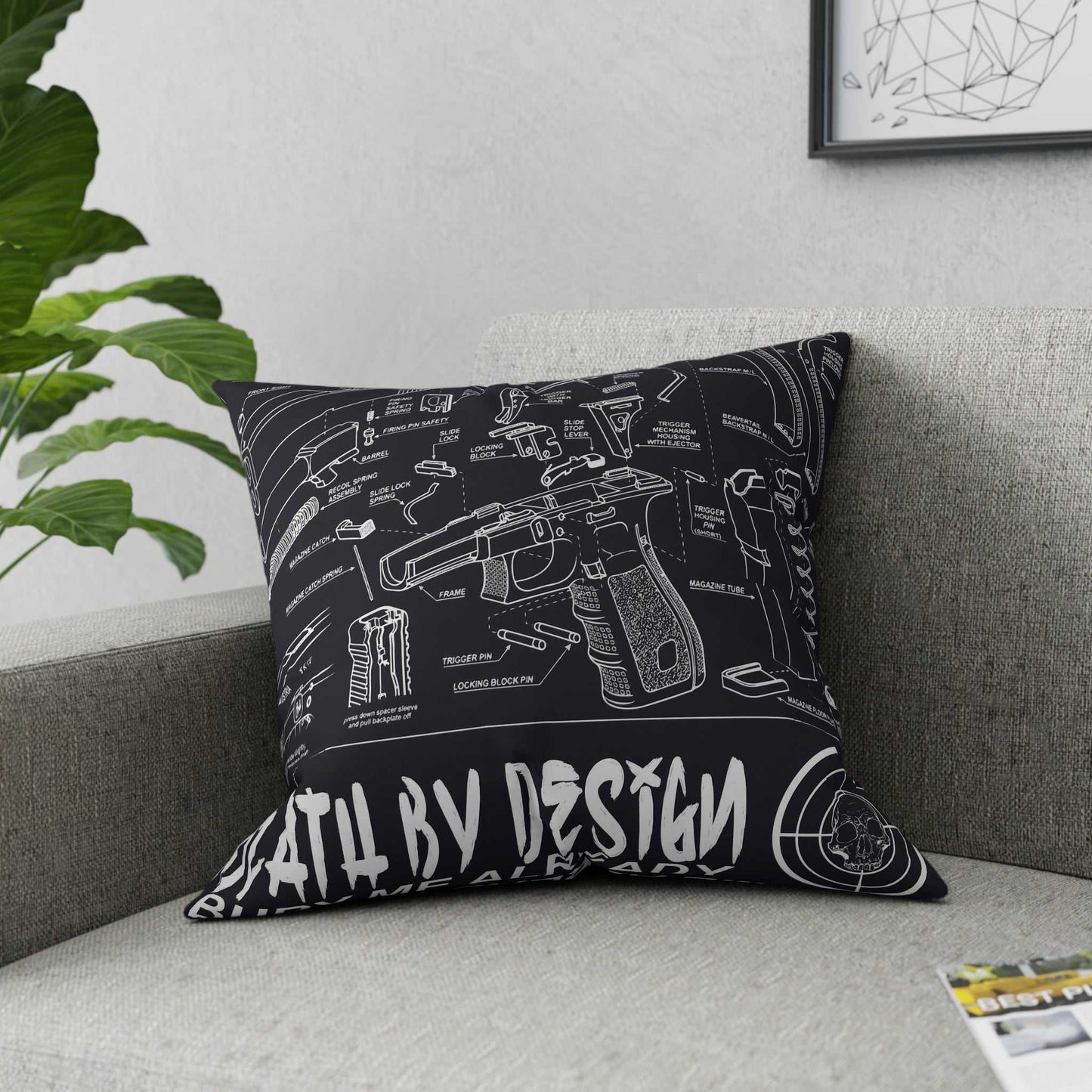 BMA PILLOW - DEATH BY DESIGN