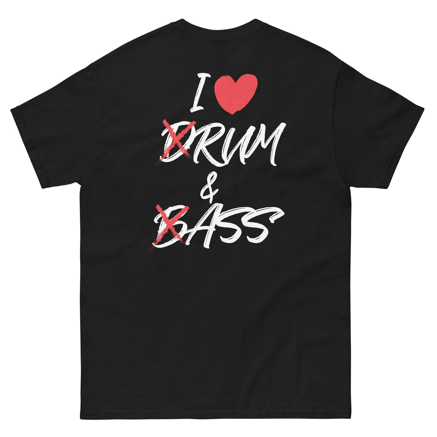 I Heart DnB - xRUM & xASS Classic T-shirt